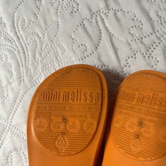 Mini Melissa Giraffe Ballet Flats Size 6 - Picture 7 of 8
